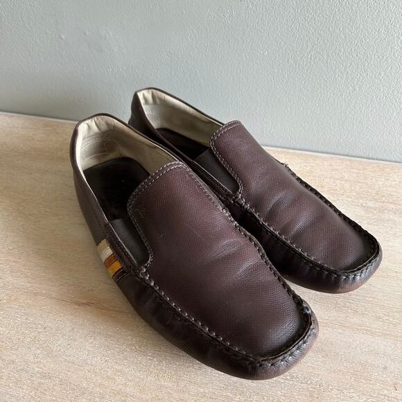 Tod’s Men’s Leather Driving Loafers, Moccasin Style Size 8, Made in Italy, Brown main image 4